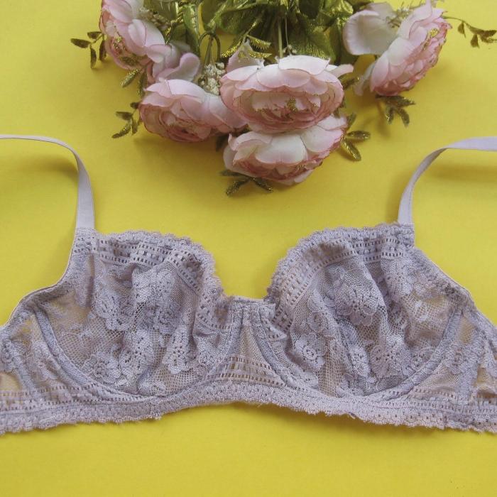 外单内衣 蕾丝杯超薄<em>文胸</em>女<em>胸罩</em> <em>75B</em> <em>80B80</em>C