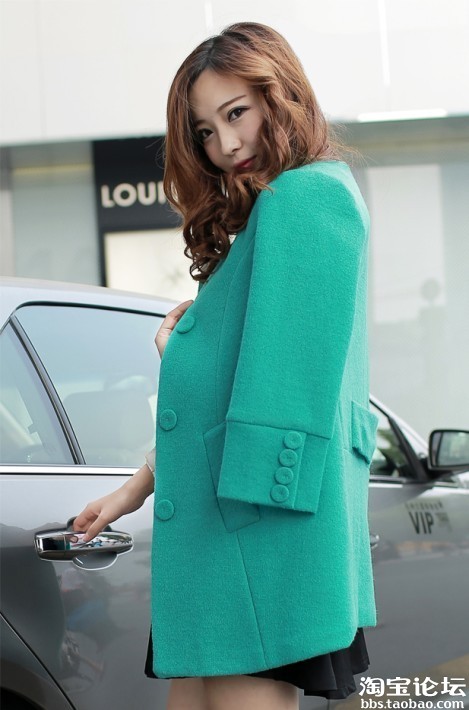 唯品汇VIP--萌妹子秋冬必备呢大衣 - 超级买家秀