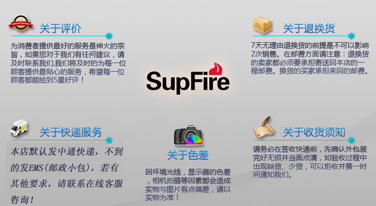 Ручной фонарик SupFire c10 R2 LED SupFire Ручной фонарик SupFire c10 R2 LED SupFire