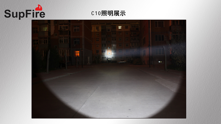 Ручной фонарик SupFire c10 R2 LED SupFire Ручной фонарик SupFire c10 R2 LED SupFire