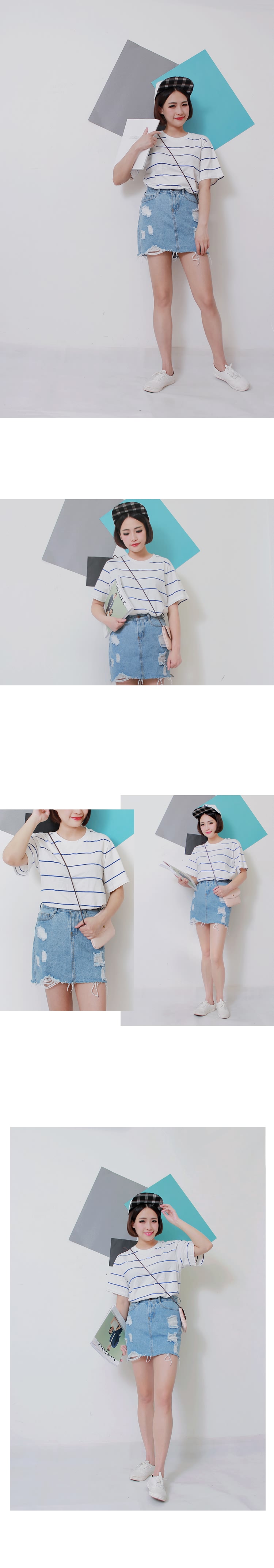  条纹tee1
