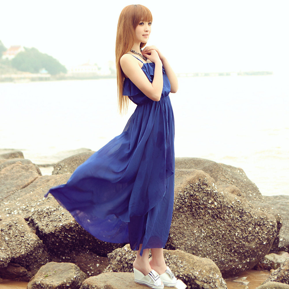 夏季<em>女生长裙</em>气质搭配 超妩媚性感 | 秀生活