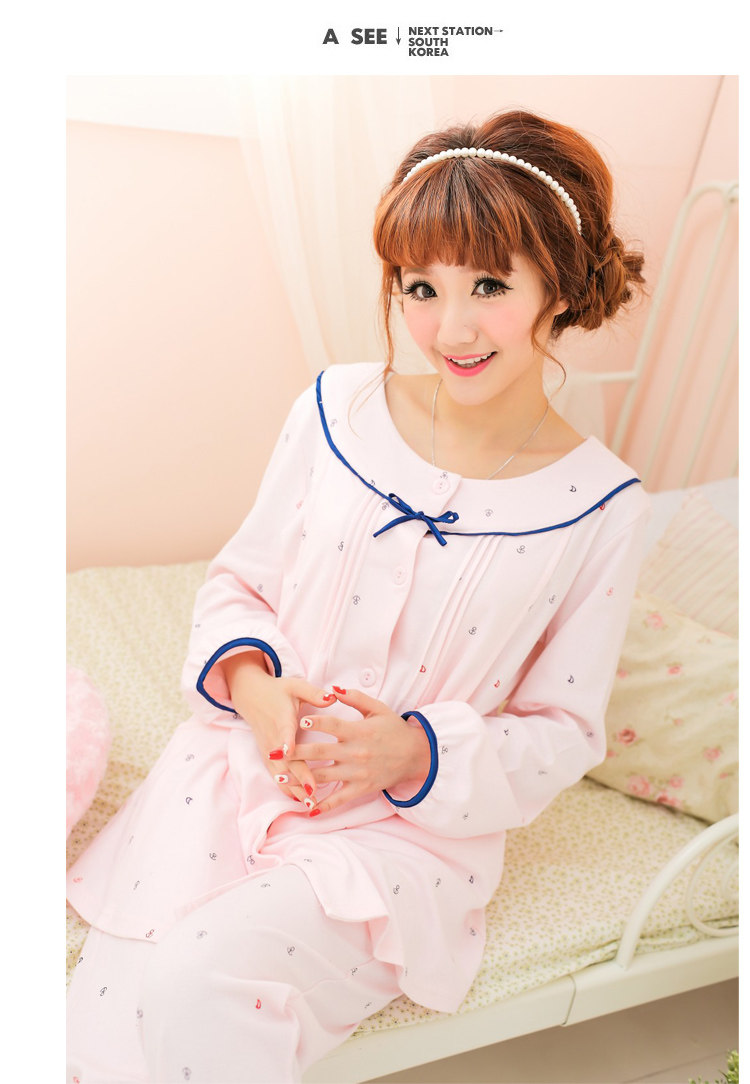棉质月子服外出时尚孕妇装 春<em>秋季产妇睡衣</em>哺