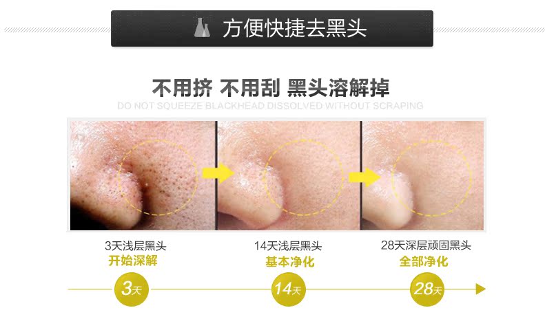 韩国朴妍收缩毛孔去黑头套装 黑头导出液鼻贴去黑头粉刺 t区护理