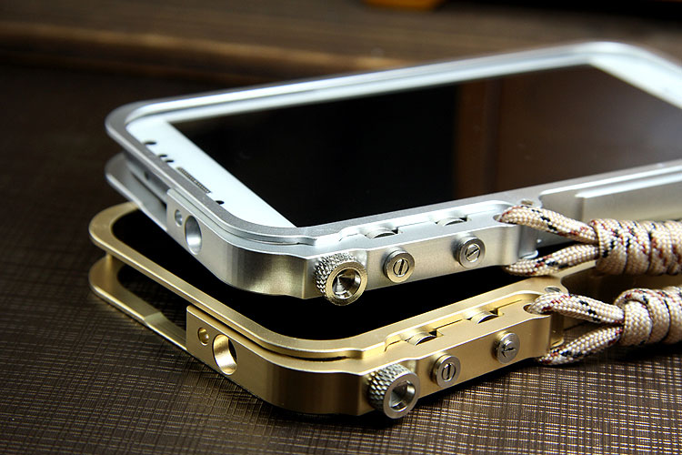 SIMON Mechanical Arm Trigger Aluminum Alloy Metal Bumper Outdoor Case Cover for Samsung Galaxy S4
