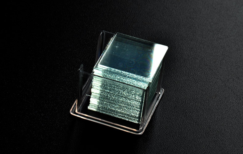 生物显微镜盖玻片标本 diy切片制作100片/盒样本科学实验18x18mm