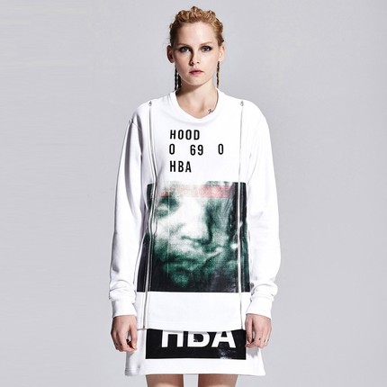 【INXX】HBA/Hood By Air 新品 双排链卫衣男女通款HB43103368-3