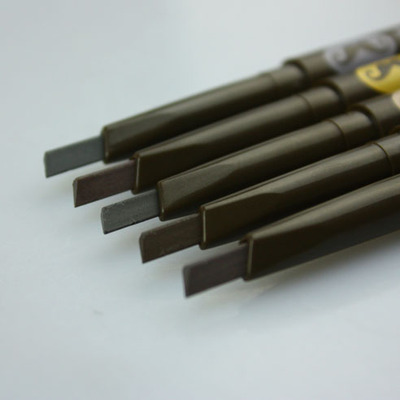 thefaceshop韩国自动眉笔带眉刷棕黑\/灰色正品