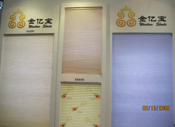 45mm Semi shading Organ curtain / Honeycomb curtain / Honeycomb curtain   sound insulation heat insulation window curtains / Jinyibao monopoly