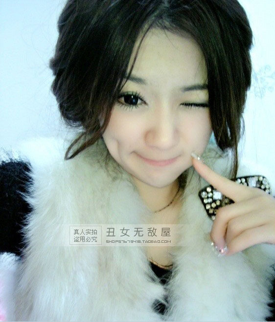 2012新款 白色狐狸毛皮草<em>长马甲背心</em> 中长款狐