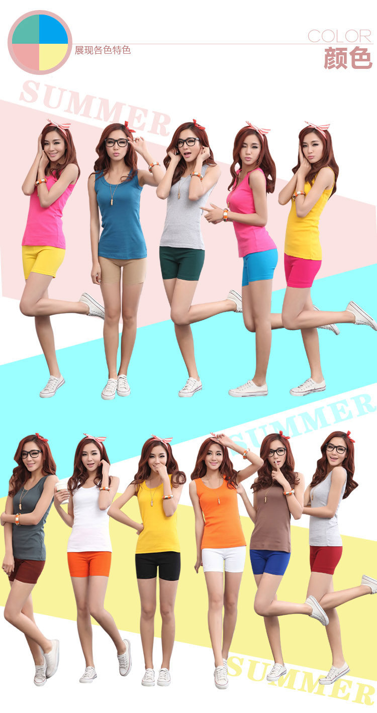 2014春夏休闲高腰<em>短裤</em>防走光<em>紧身裤</em>外<em>穿</em>超弹