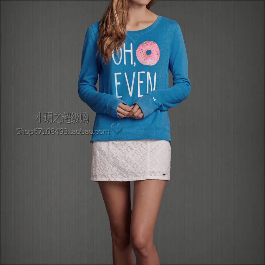 Толстовка женская Abercrombie&Fitch AF HCO HOLLISTER Толстовка женская Abercrombie&Fitch AF HCO HOLLISTER