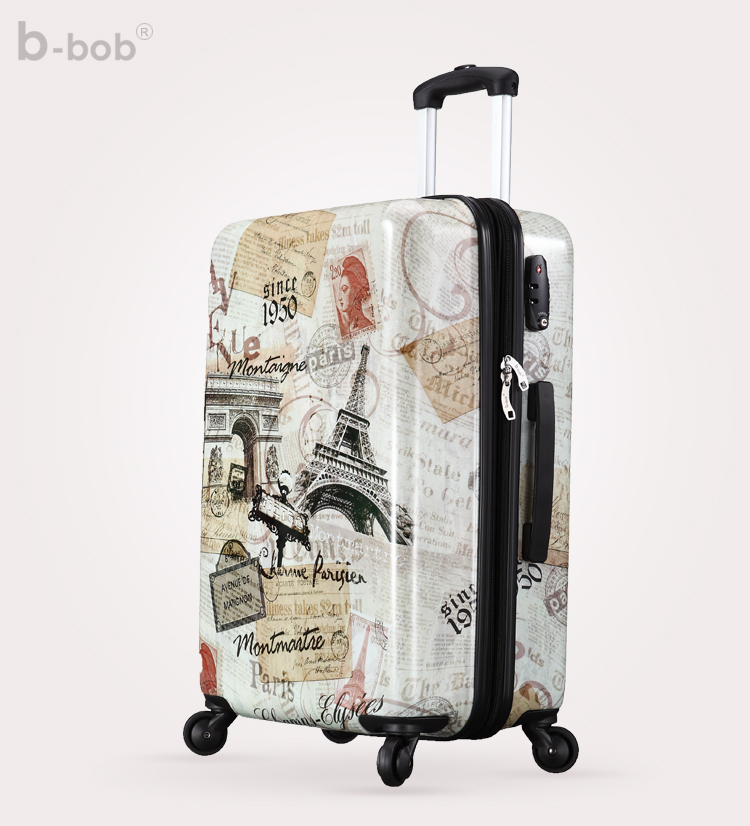 歐洲路易威登neverfull b-bob箱包歐洲印花萬向輪旅行箱拉桿箱 20寸登機箱24 28寸行李箱 路易威登