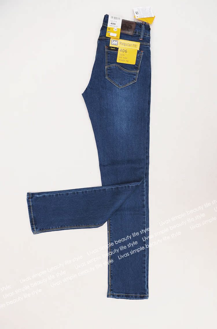 Джинсы женские LIVAS c10/l232 LIVAS LIVAS Узкие брюки-карандаш Длинные брюки Заниженная талия Полностью хлопковая джинсовая ткань