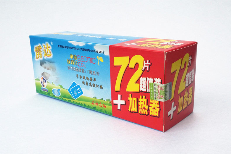 雳达电热蚊香片72片蚊香器套装灭驱蚊孕妇婴幼儿无味酒店宾馆批发
