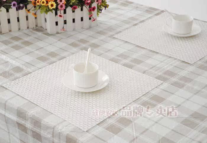 CMWE Xinyi green PVC tasteless waterproof and breathable 35*3CM placemat | insulating mat | | dining table pad coasters