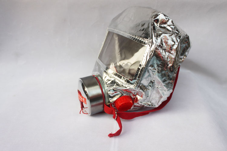 新款40分钟自救呼吸器 防毒逃生面具 防烟火灾逃生面罩