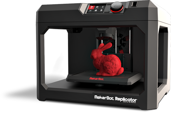 最新美国makerbot replicator 5(五代)3d打印机 现货