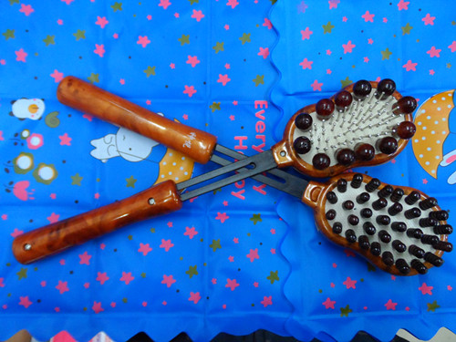 【神悦钢针按摩捶 多功能按摩捶 健康捶木珠捶