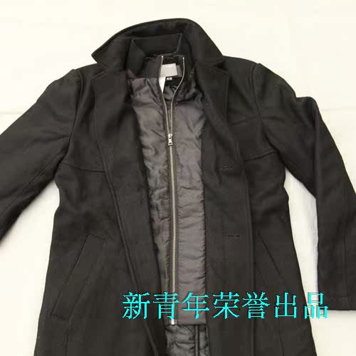 M * XX Winter money   quality goods     Men   business affairs   wool   Woollen overcoat   belt Cotton liner   special counter Inspection