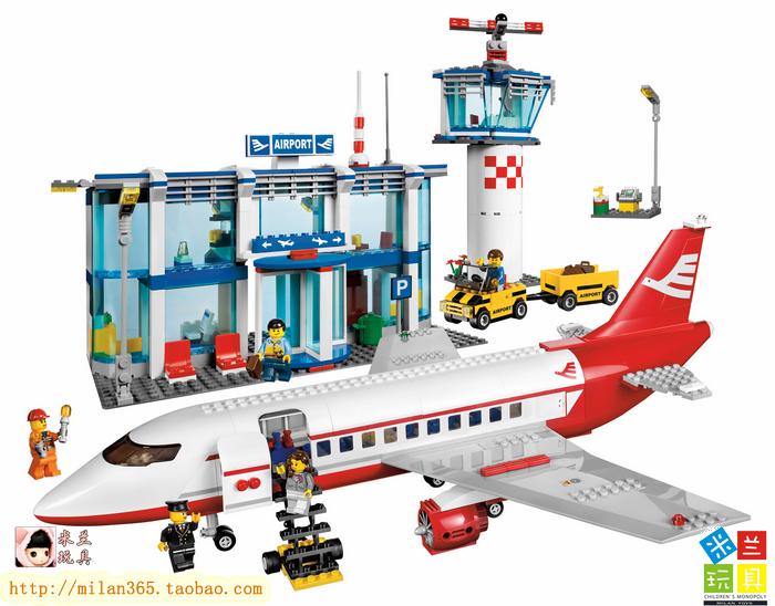 lego乐高玩具 city城市系列/飞机场3182