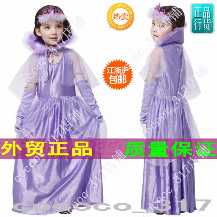 cococo_317万圣节<em>儿童服装女</em> 表演服装白雪公