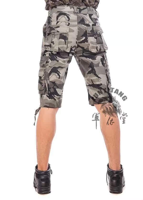 【户外军品服饰 男式<em>军版短裤</em> 五分裤 军玫瑰6