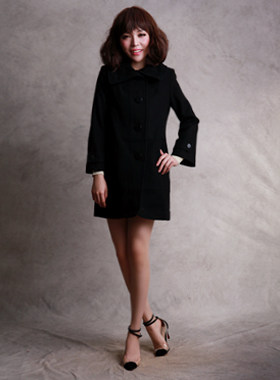 VERA CHANG 2013 spring new exclusive raw single with awesome wool 70% wool woolen cloth coat