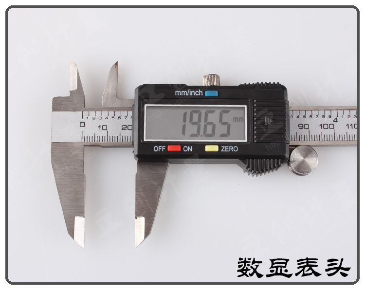 中性外贸 电子数显卡尺 不锈钢游标深度150mm/0.01 100 200 300mm