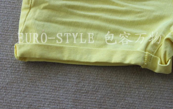 Женские брюки 特aeropostale 小ae扎染染色磨破糖果荧光色毛边卷边牛仔短裤热裤 Шорты, мини-шорты Городской стиль Женские брюки 特aeropostale 小ae扎染染色磨破糖果荧光色毛边卷边牛仔短裤热裤 Шорты, мини-шорты Городской стиль