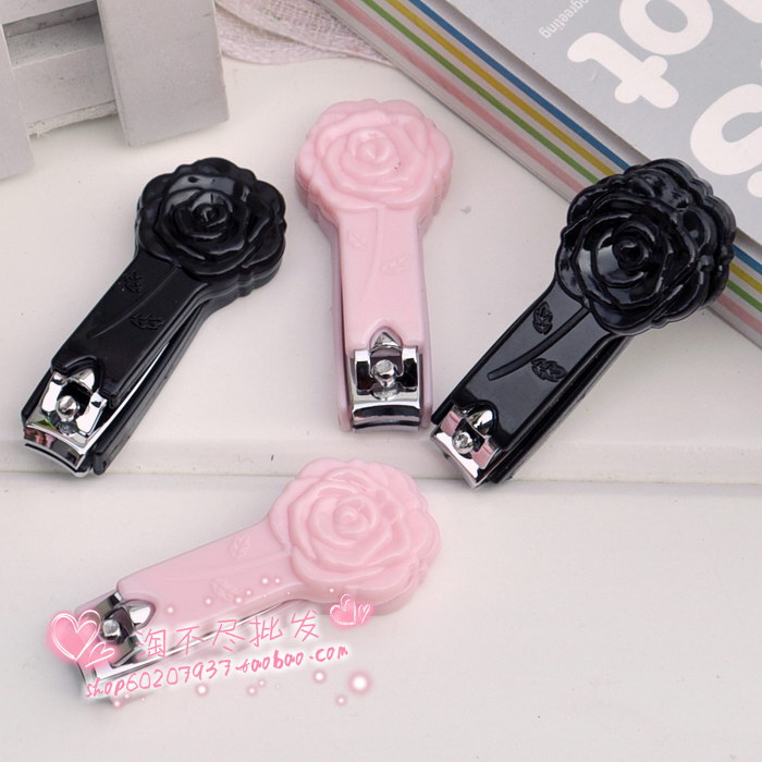 【 A112 】 Anna * Soviet style Rose Nail clippers   Manicure tools   Nail knife   Nail file
