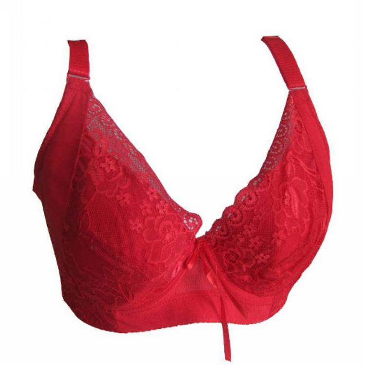 品牌<em>女士</em>内衣<em>夏季</em>薄款大胸DEF聚拢调整型蕾