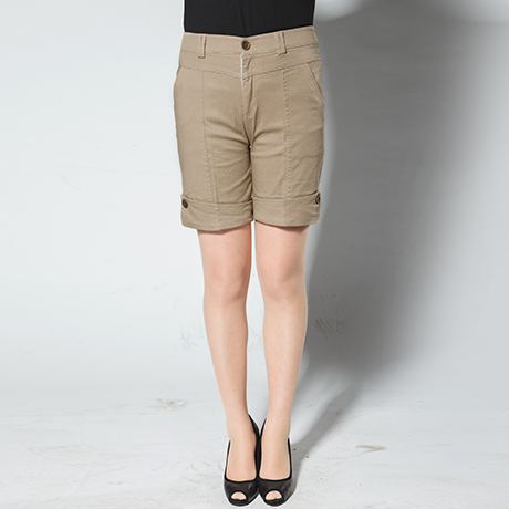 中年<em>女装</em>女裤胖妈妈<em>加肥加大夏装短裤</em>纯棉中年