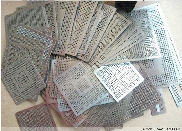 direct heating BGA Steel mesh   Steel sheet whole Desktop notebook North South Bridge display   81PCS set