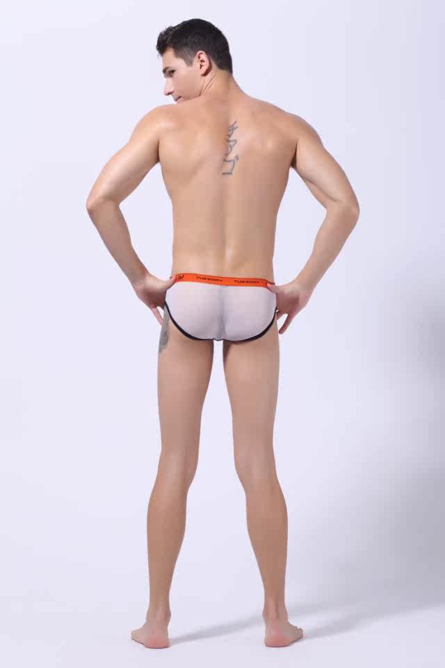 WangJiang Original network will WJ u convex men s underwear big pocket pants pierced week's briefs