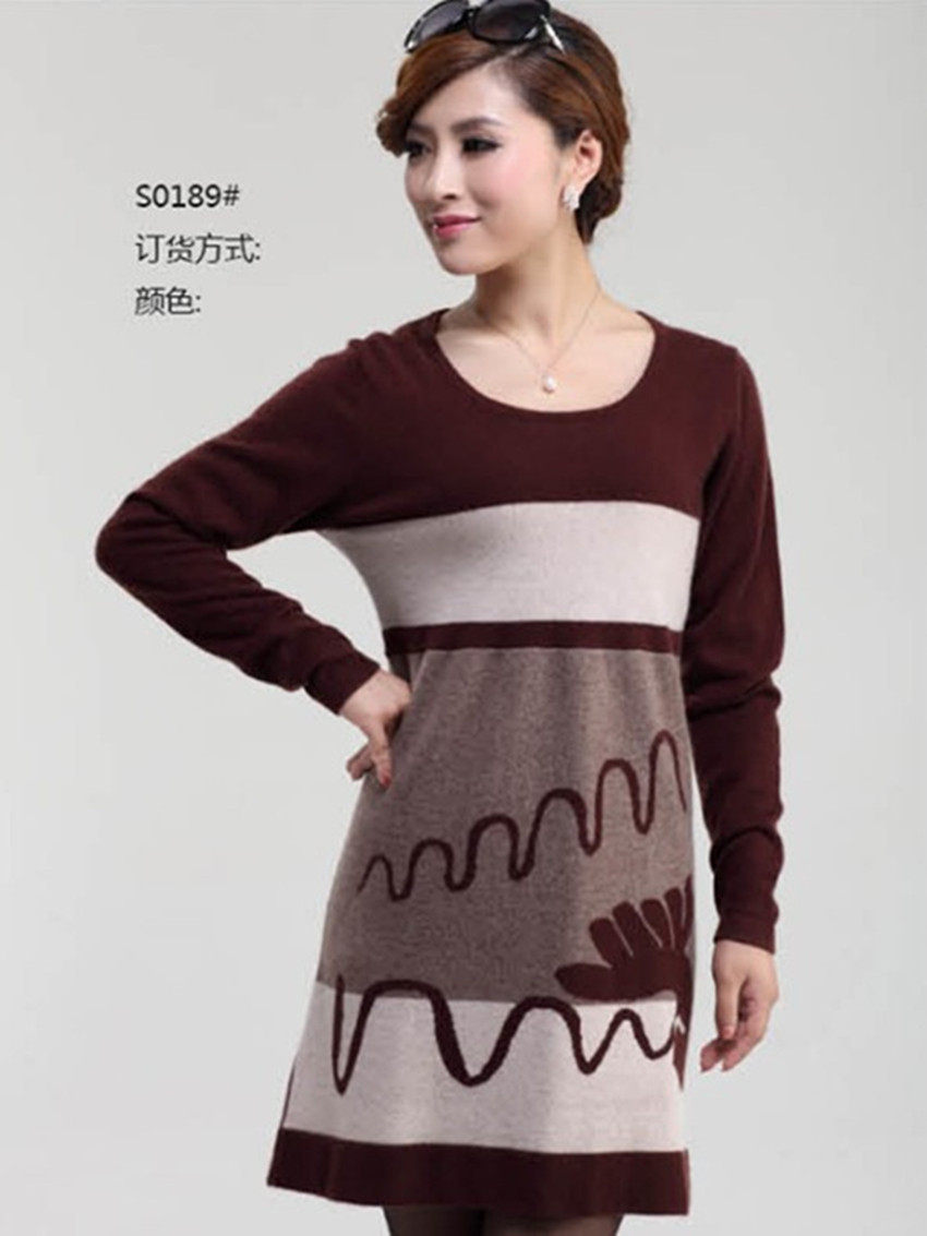 【量身定做不<em>起球纯山羊绒</em>OL女式小清新中长