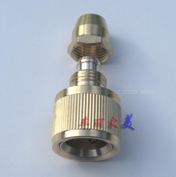 【图】全铜弹簧管接头 3分水管接头 内径8MM