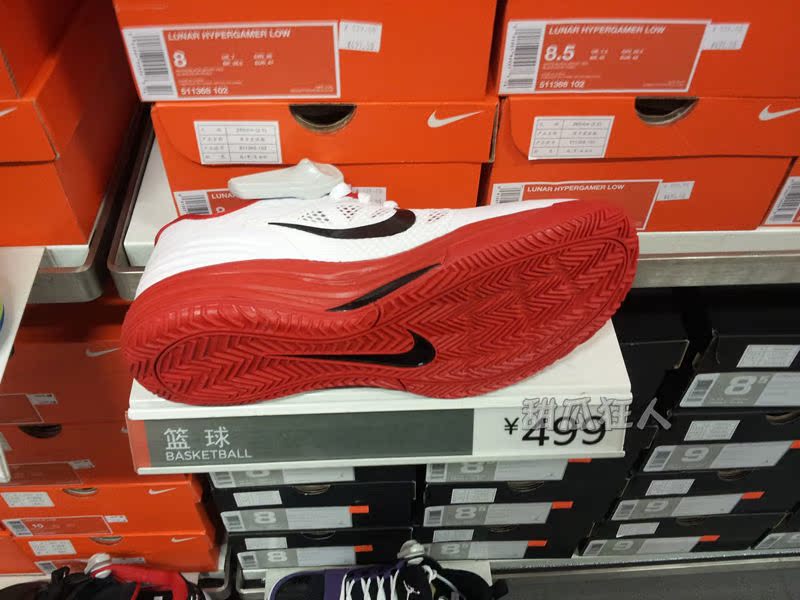 баскетбольные кроссовки Nike 511368/102 LUNAR HYPERGAMER LOW 511368-102 Летом 2012 года Мужские Другой материал Nike / nike Летом 2012 года Низкая Другая для баскетбола Другой материал Мужские
