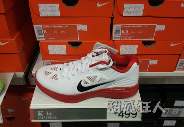 баскетбольные кроссовки Nike 511368/102 LUNAR HYPERGAMER LOW 511368-102 Летом 2012 года Мужские Другой материал Nike / nike Летом 2012 года Низкая Другая для баскетбола Другой материал Мужские