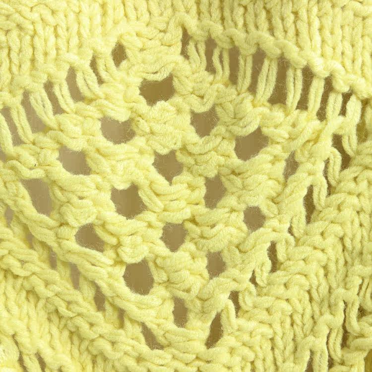 【2014早春新款韩版女装镂空毛线衣手工<em>针棒</em>