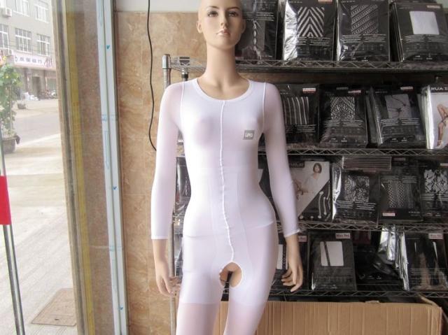 Корректирующее боди 薄款仿天鹅绒男女式开档连体袜丝袜连身袜女士性感连体袜白灰色 Длинный рукав Длинные брюки Корректирующее боди 薄款仿天鹅绒男女式开档连体袜丝袜连身袜女士性感连体袜白灰色 Длинный рукав Длинные брюки