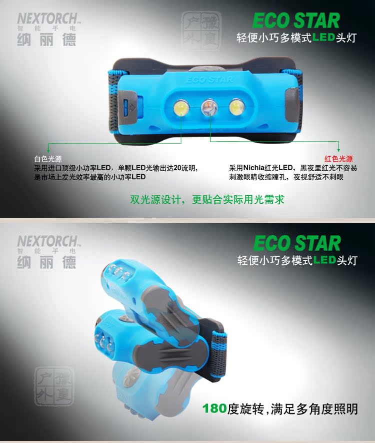 Налобный фонарь Nextorch ECO STAR LED Nextorch / Na Lide Налобный фонарь Nextorch ECO STAR LED Nextorch / Na Lide