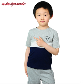 包邮男童短袖纯棉儿童圆领t恤