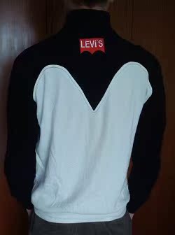 求购 Levi's拼色卫衣 见图是别人闲置的号大不能
