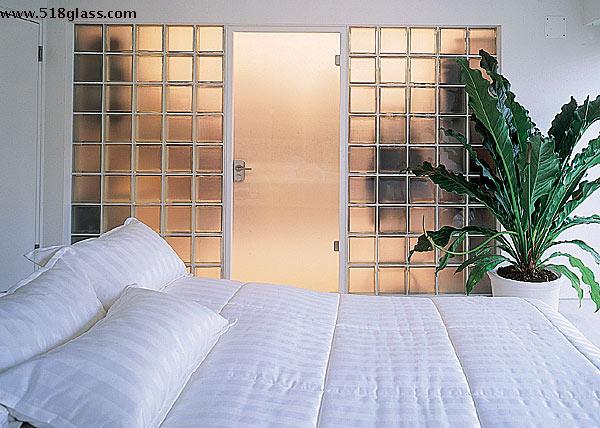 直透纹玻璃砖石家庄玻璃砖/玻璃砖效果图/卫生间客厅隔断