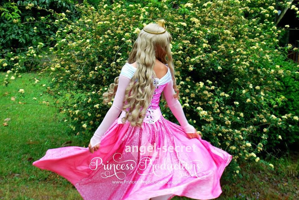 P136 COSPLAY Dress Princess sleeping beauty Costume tailor made