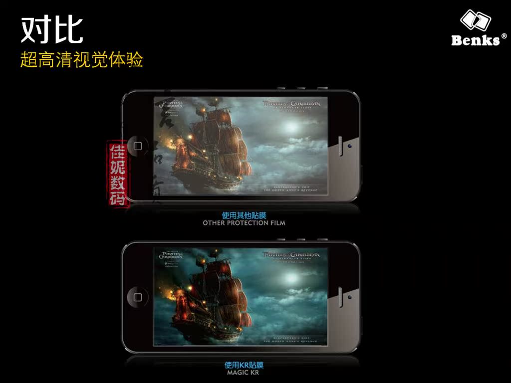Apple защитная плёнка для iPad Benks KR Iphone5 5S для Apple защитная плёнка для iPad Benks KR Iphone5 5S для Benks / Bang Keshi