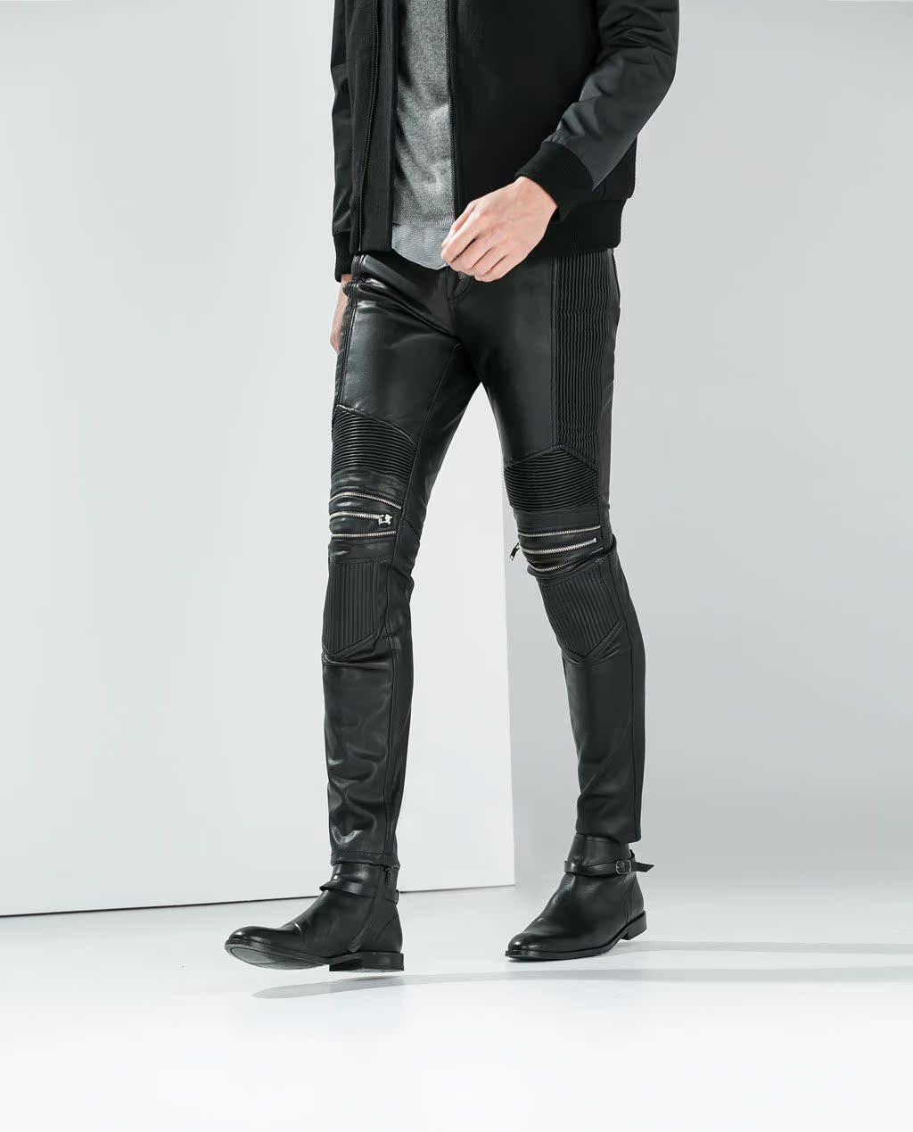 Zara man Leather Pants