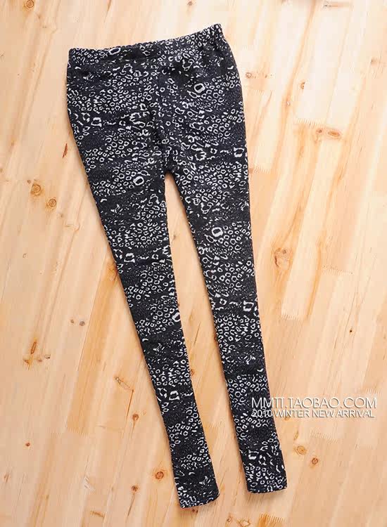 加绒雪花打底裤 45元起