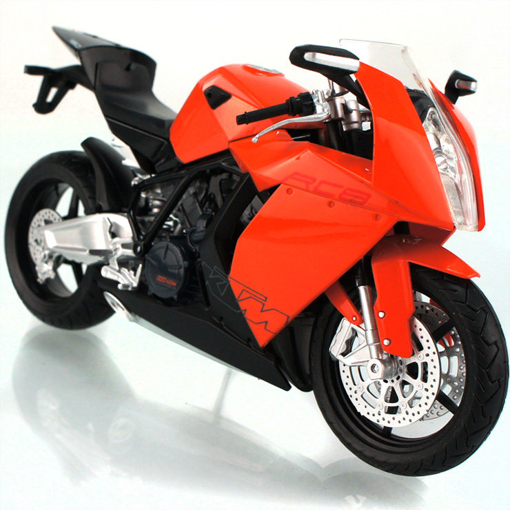 1:12 KTM RC8 super model motorcycle model alloy toy